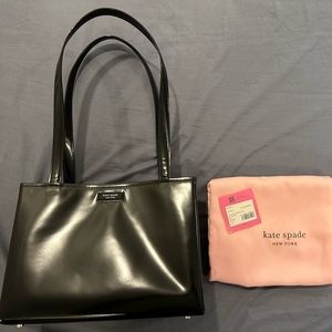 Kate Spade Sam Icon Spazzolato Leather Medium shoulder bag.